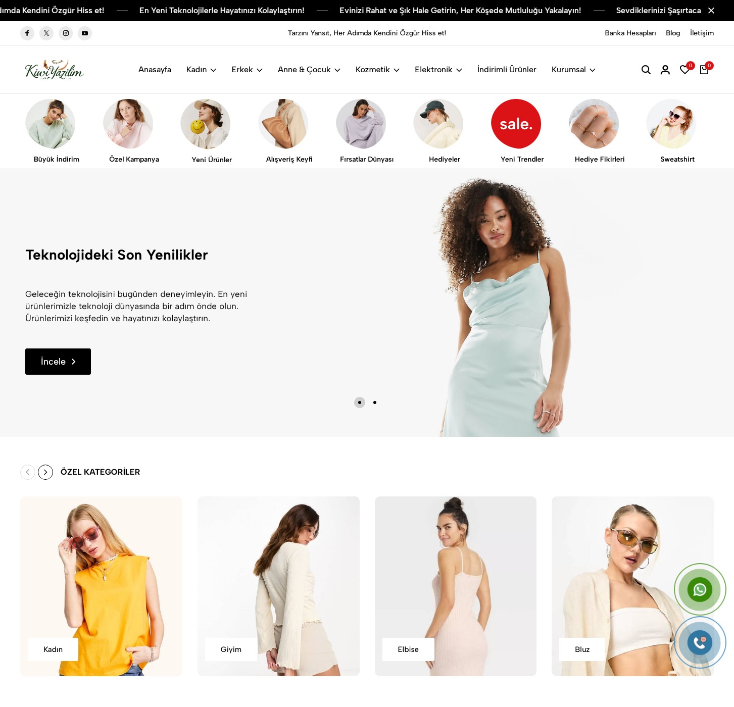 2. Kiwi E-Ticaret Yazılımı 2