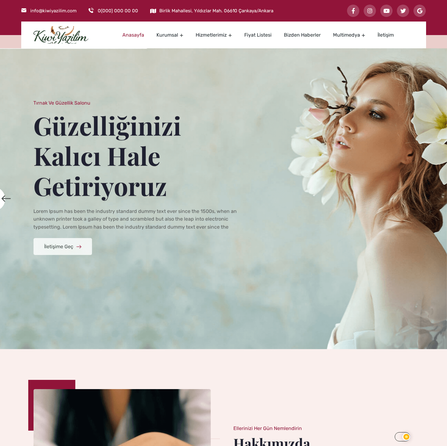 19. Kiwi Güzellik Salonu Scripti