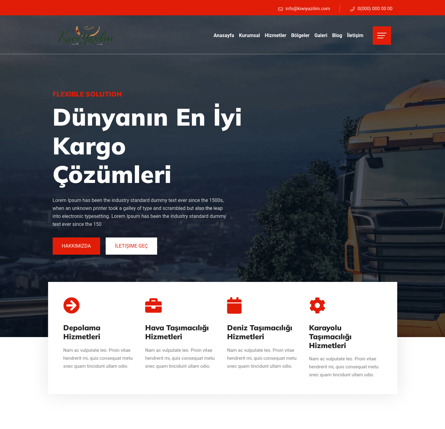 6. Kiwi Lojistik Firma Yazılımı